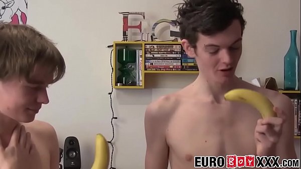 Skinny twinks have an anal fuck fest