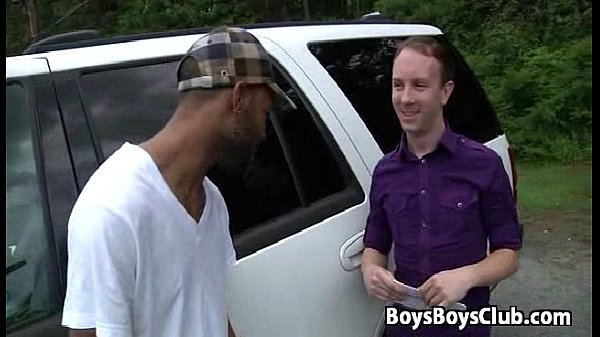 Blacks On Boys - Nasty Gay Bareback Big Dick Sucking 20