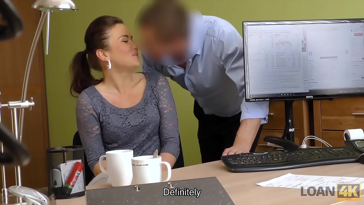 Local manager in loan agency gives babe credit for sex