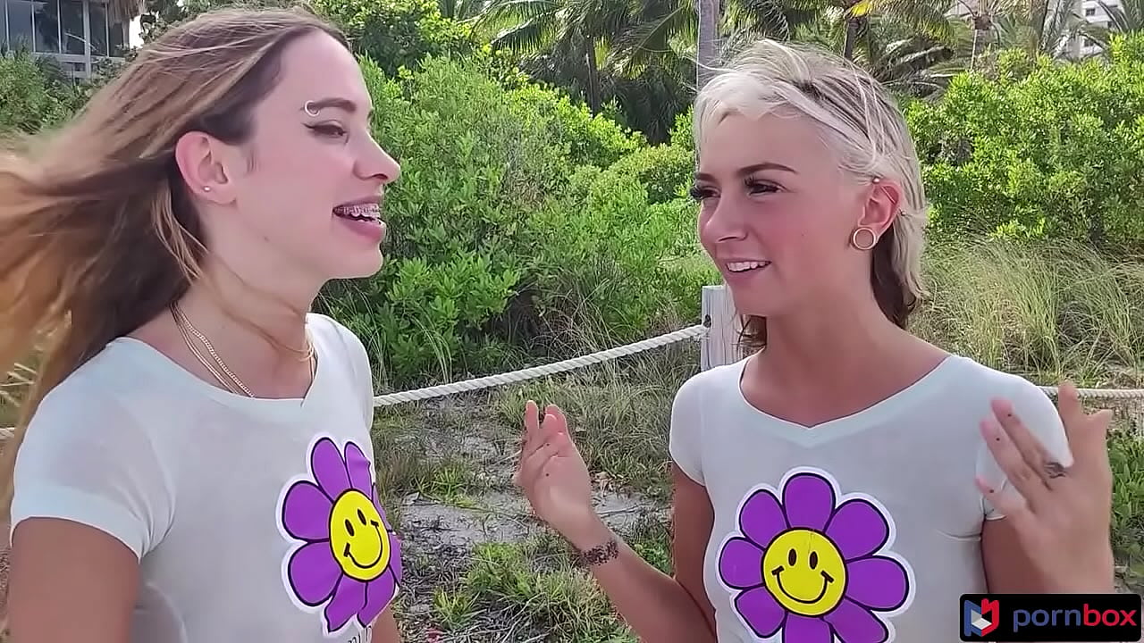 Double vaginal loving Chloe Temple getsw two second creampies in threesome with Khloe Kapri