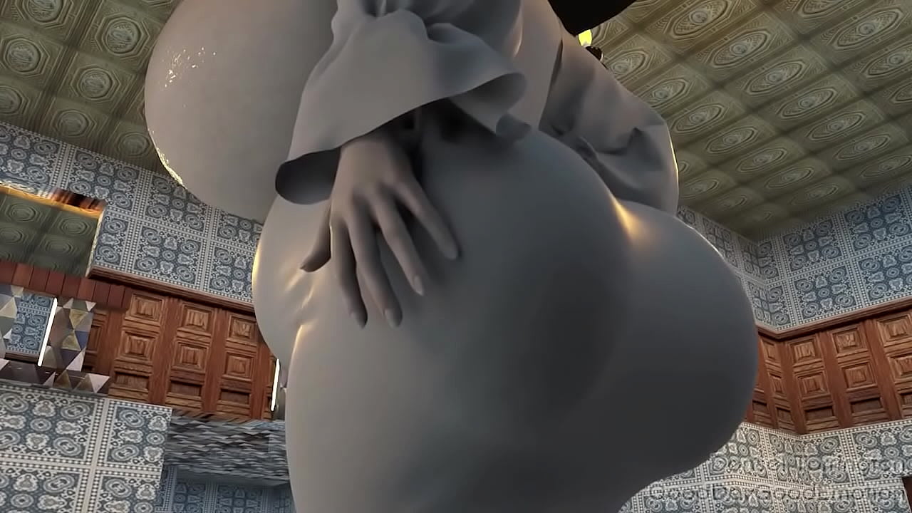 a vampire lady expands after drinking blueberry juice