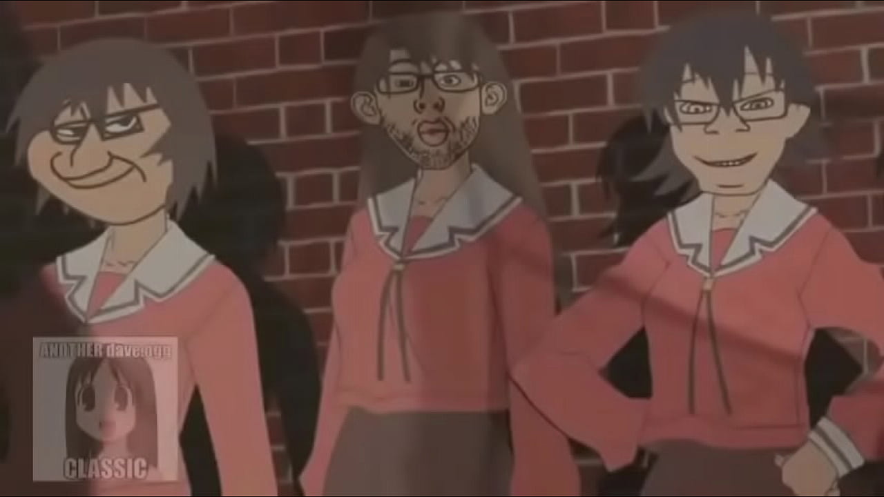 Edit dur&iacute;simo de Azumanga osea lol omg en plan holi shit