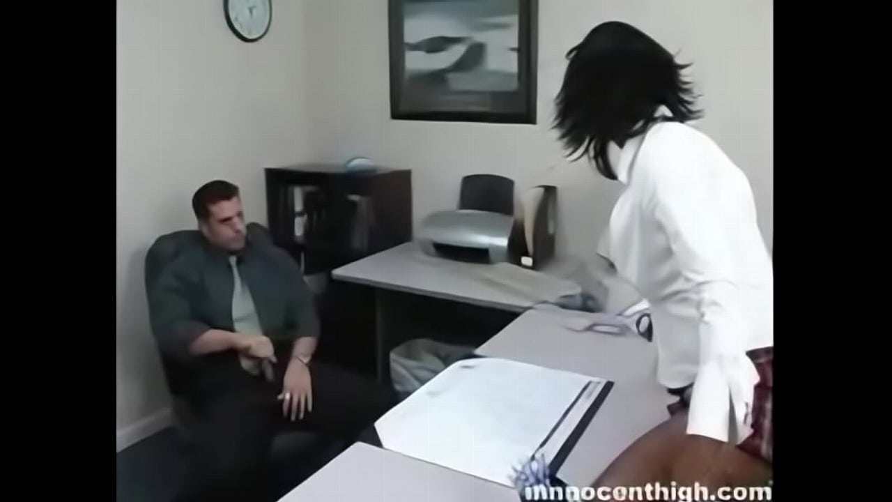 Petite black teen gets punishment by teacher
