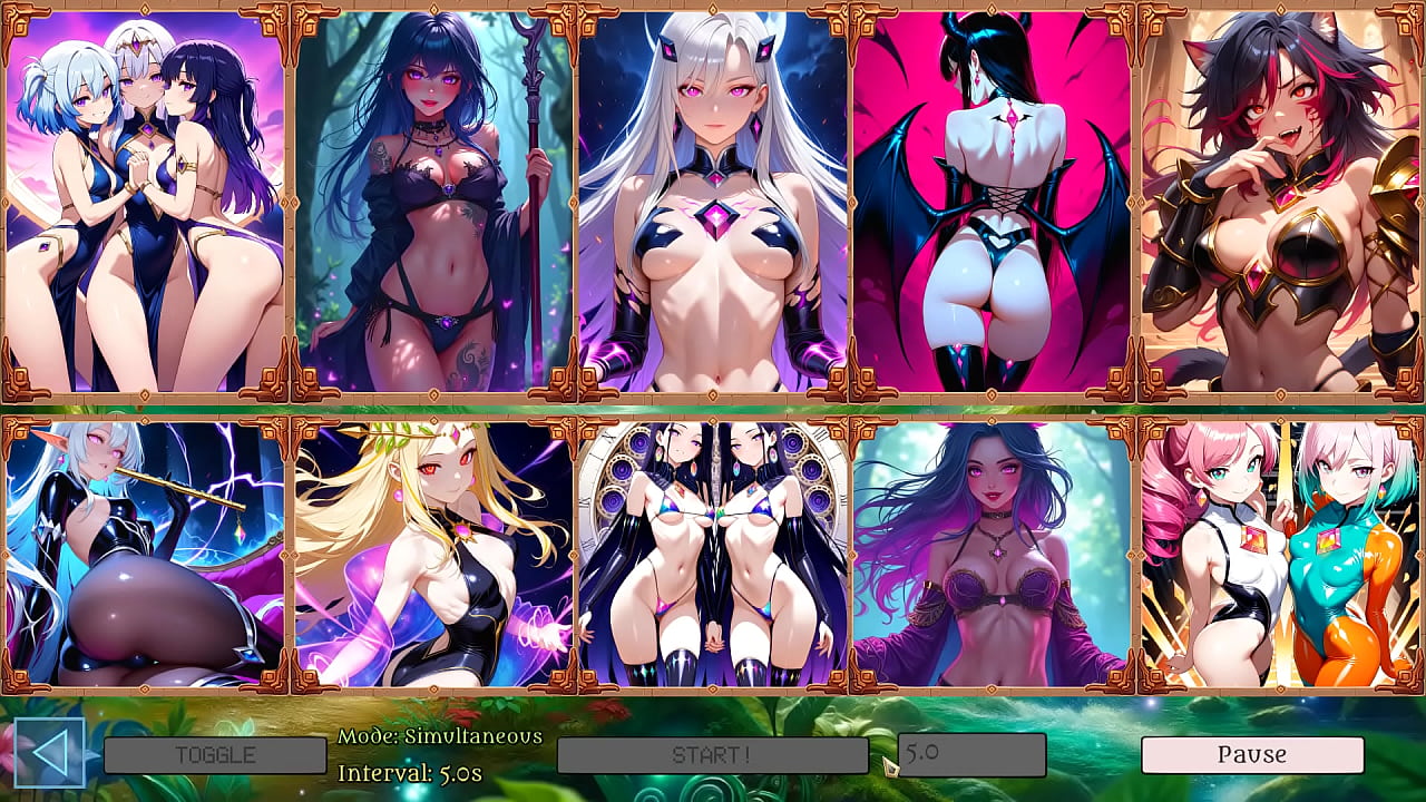 This Hentai Game Scene Was Too Explicit For YouTube - Battle Babes: Seraphina's Forbidden Fall - Full PC Game on Steam!