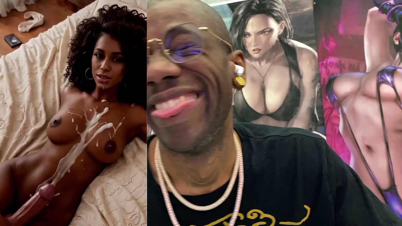 Big Breast Asian Girl Licking Cock, Cute Ebony Girl Gets Huge Multiple Cumshots On Her Tasty Body, Public Cock Sucking, Tight Bald Pussy Slut Riding A Hard Cock, AI Generated