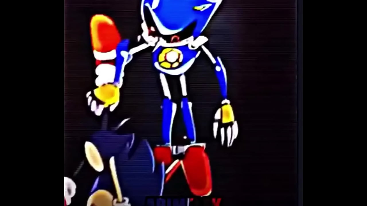 Un edit dur&iacute;simo de metal Sonic