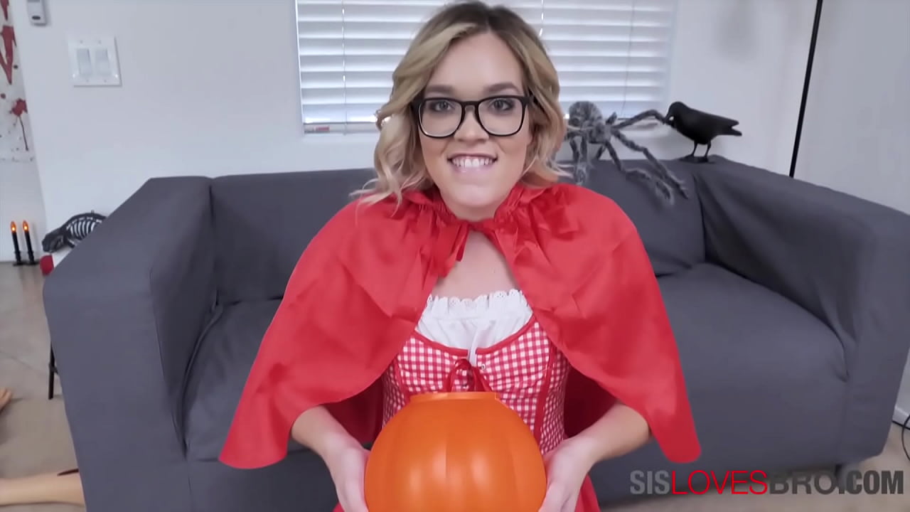 Fucking my step SISTER for Halloween