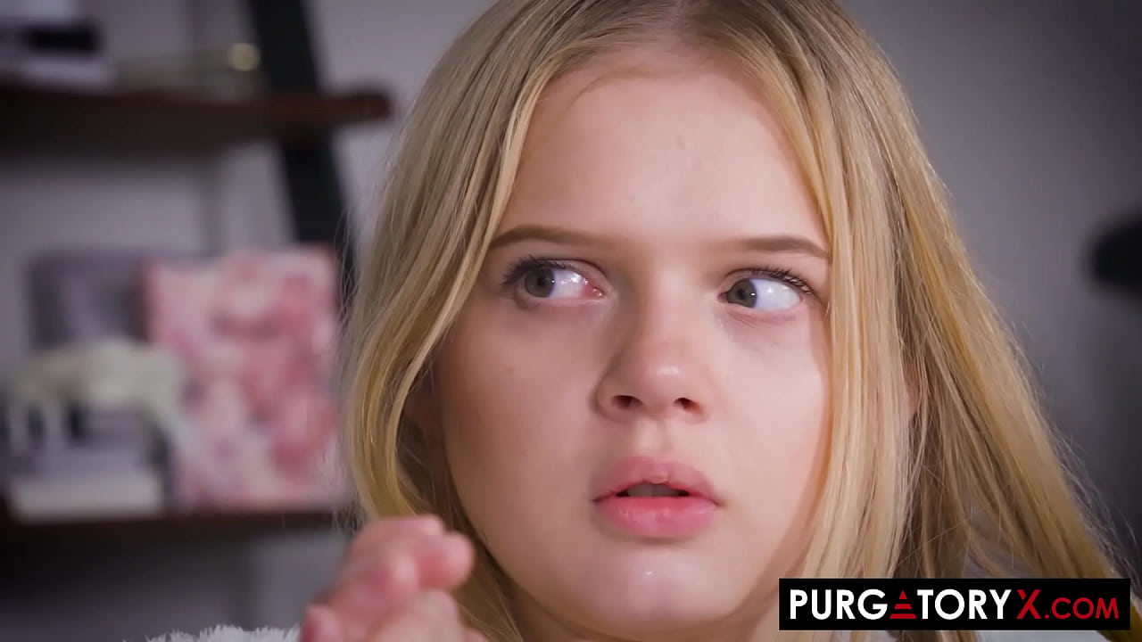 Busty stepmom catches her hot blonde stepdaughter masturbating