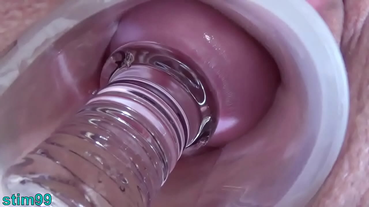 Japanese wife Cervix Fucking with Double head Dildo and Doll