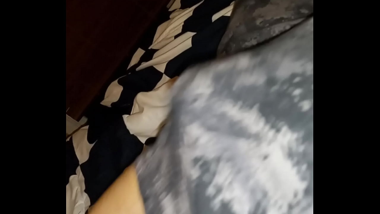 Boy masturbates with cum and cock under clothing
