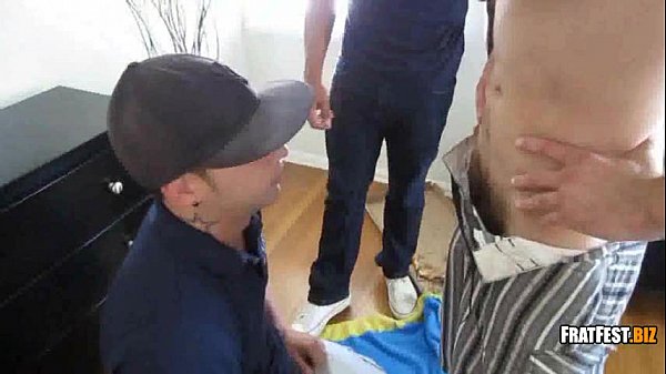 Watching our fellow Frat Brother sucking dick