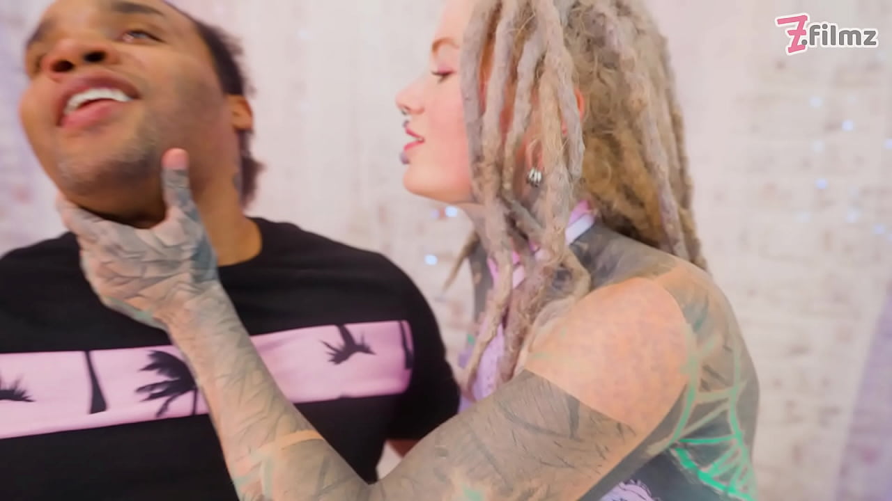 Tattooed girl BBC ANAL fuck - deepthroat, ATM facial cumshot