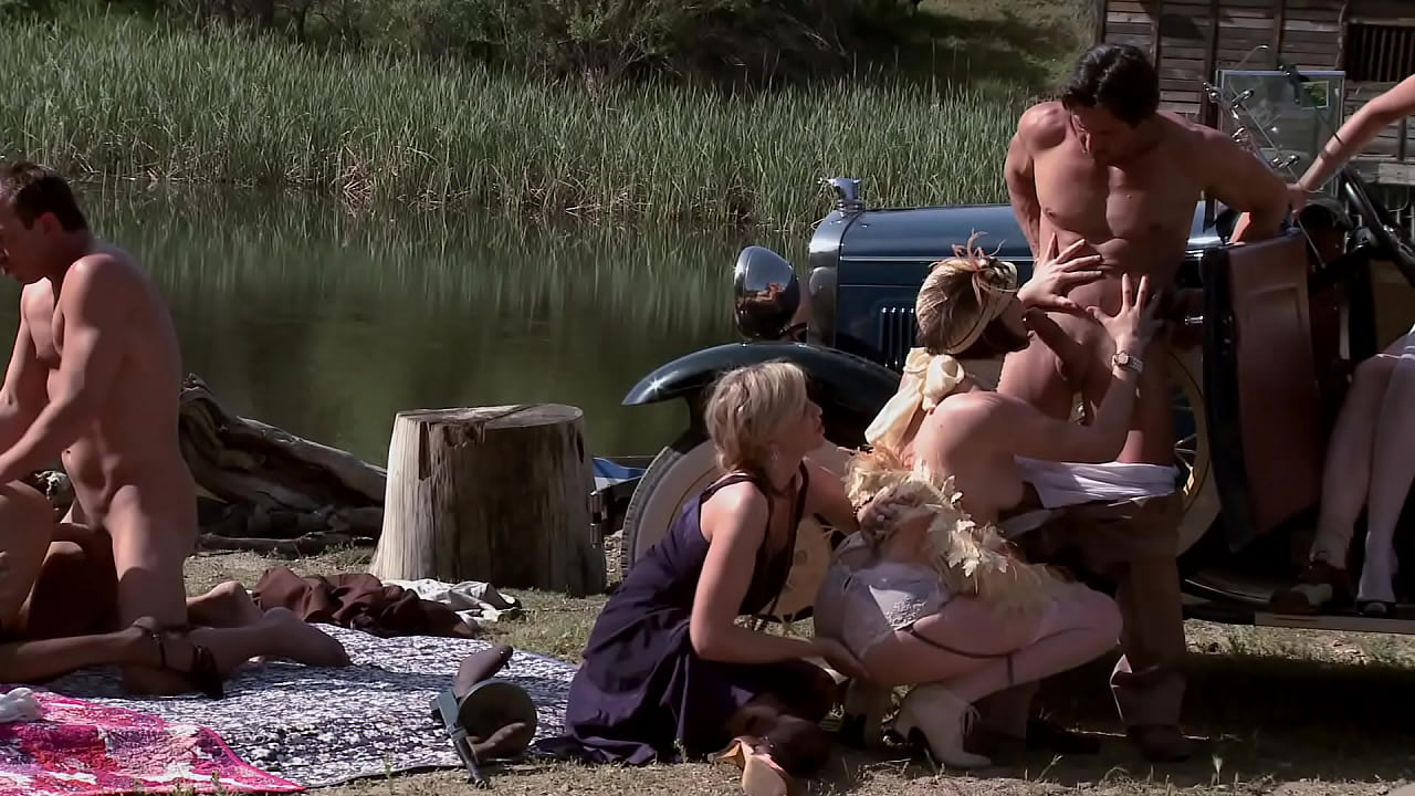 Bobbi Starr, Dylan Ryder, Julia Ann And Natasha Marley Outdoor Orgy