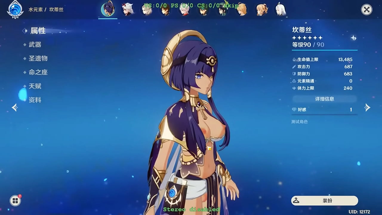 genshin impact hexi wang modded candace impending character for genshin nude and lewd