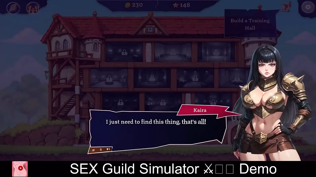 SEX Guild Simulator (Free Steam Demo Game)  Nudity, Sexual Content, Adventure, Casual, NSFW, 2D