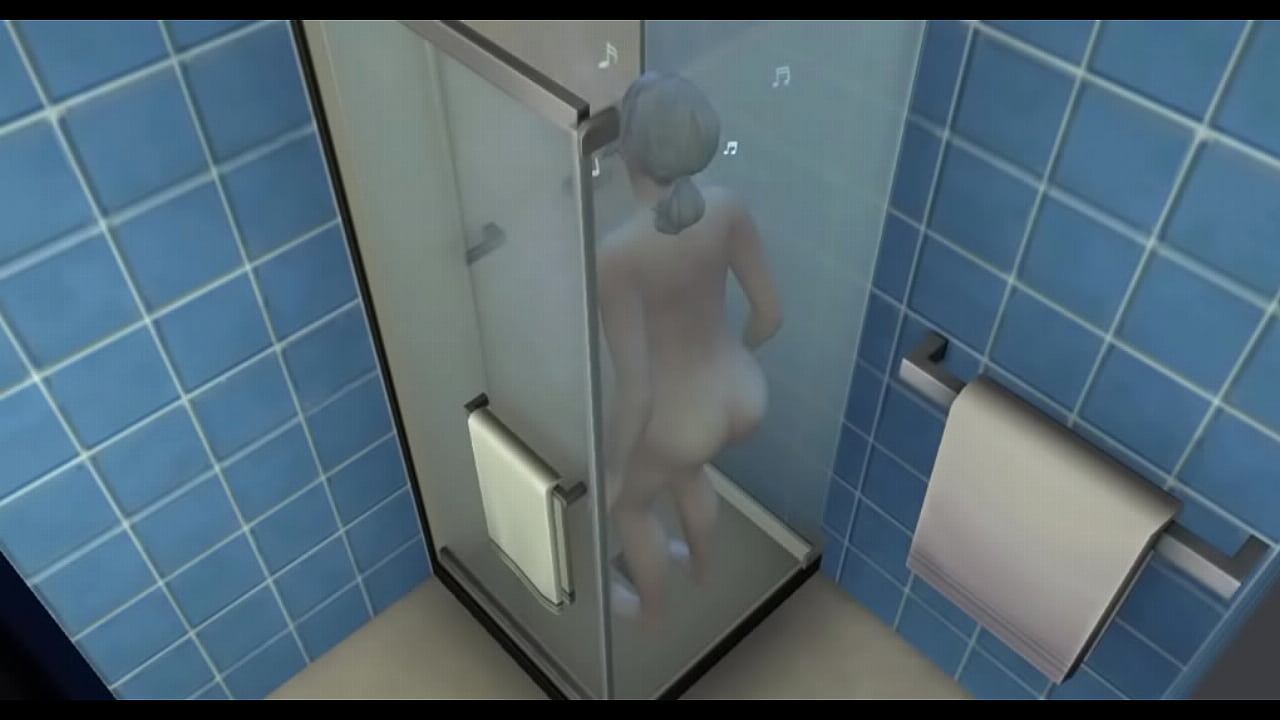 Peeping my step cousin taking a shower