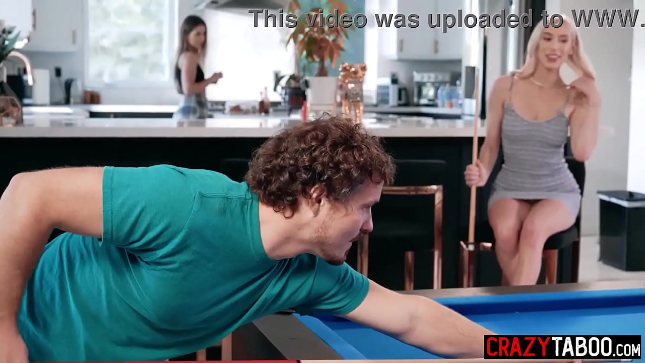 strip pool leads to sex with 2 big booty hot babes