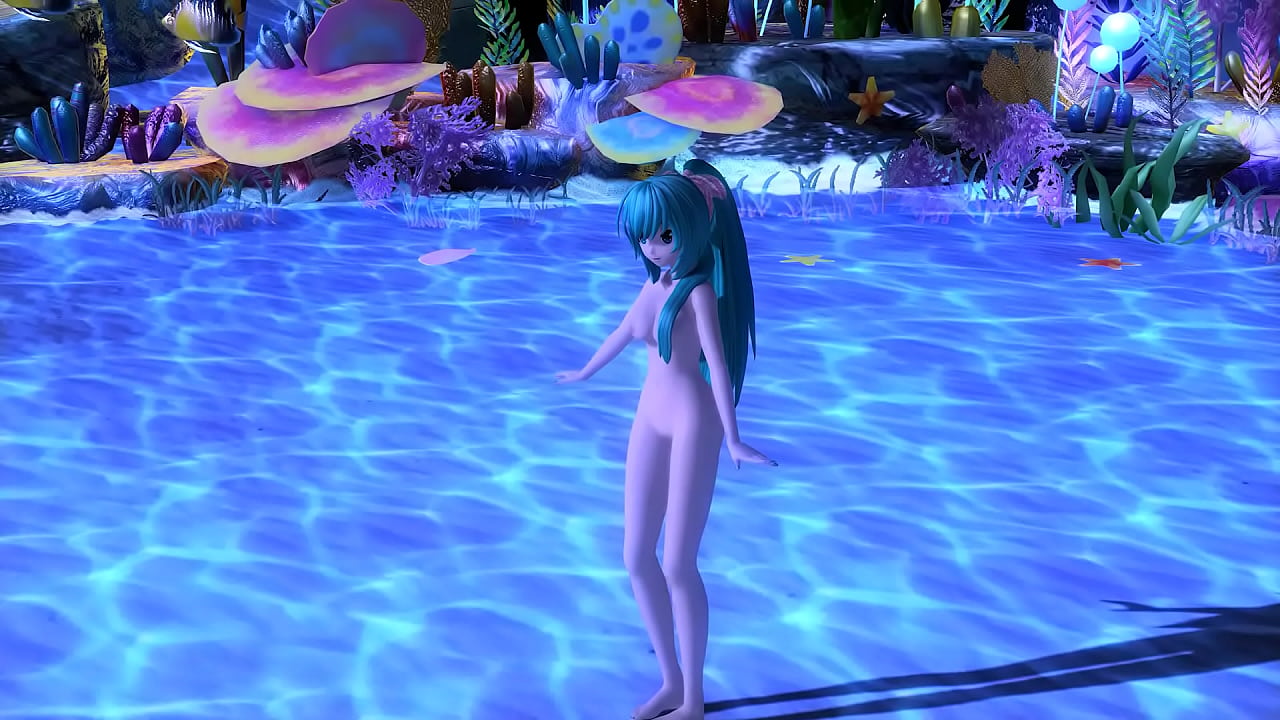 Hatsune Miku desnuda tetas