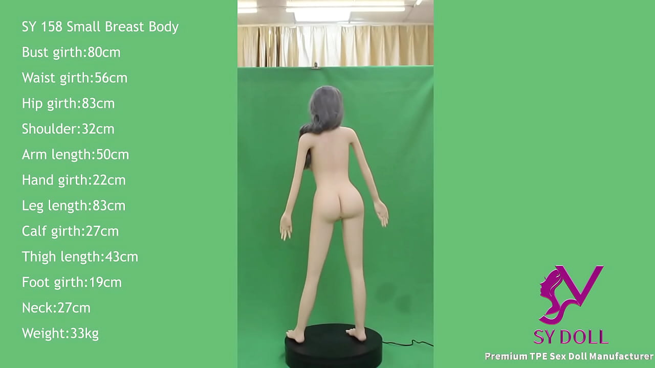 SY 158cm small breast sex doll 360&deg; show
