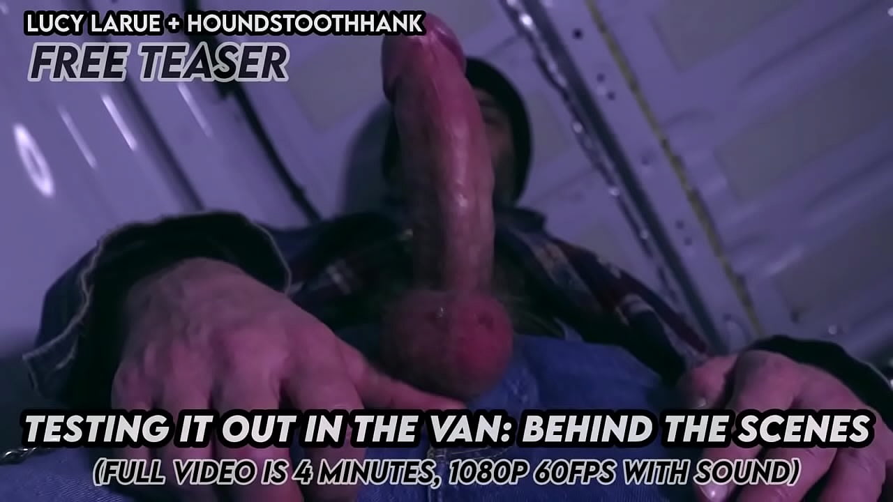 Testing It Out in the Van Behind the Scenes