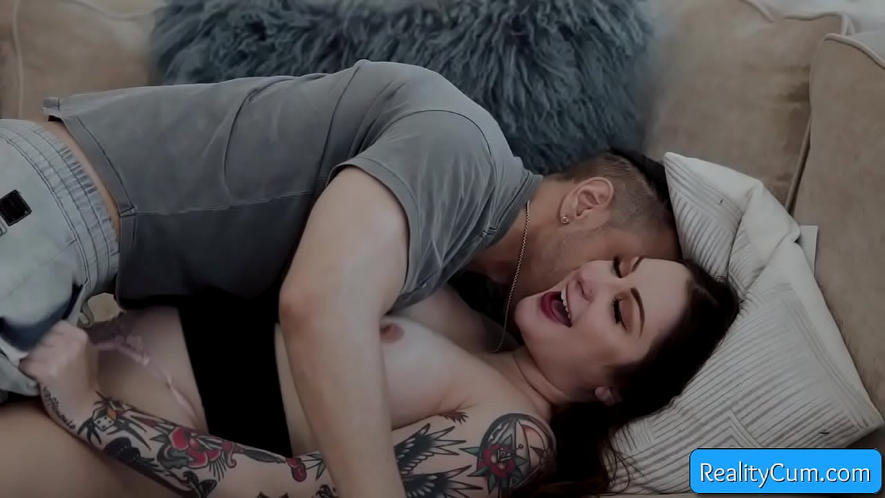 Horny girl with big knockers swallow huge black dick and fuck it hard