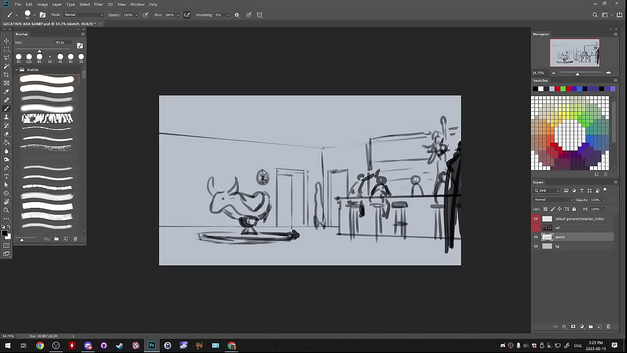 STS broadcast by DC on Picarto dated February Fifteenth 2023