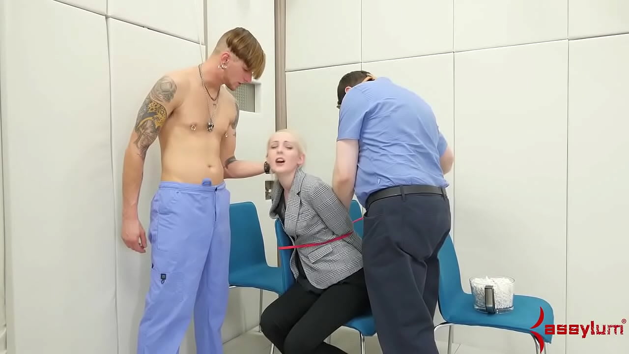 Dominated bound and analized horny teen is ass banged as shes suspended