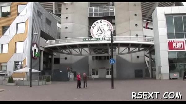 Hotty gives hand and blowjob