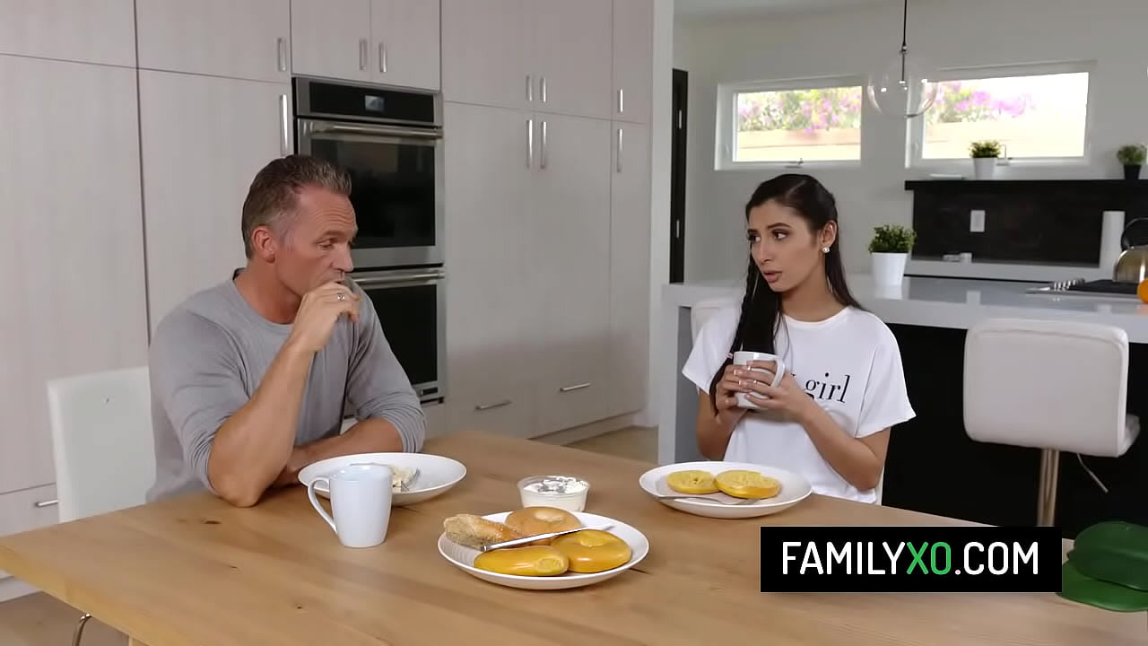 Rebellious stepdaughter seduces her step dad and rides on his hard bonner