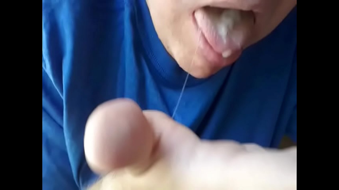 Licking Up My Own Cum