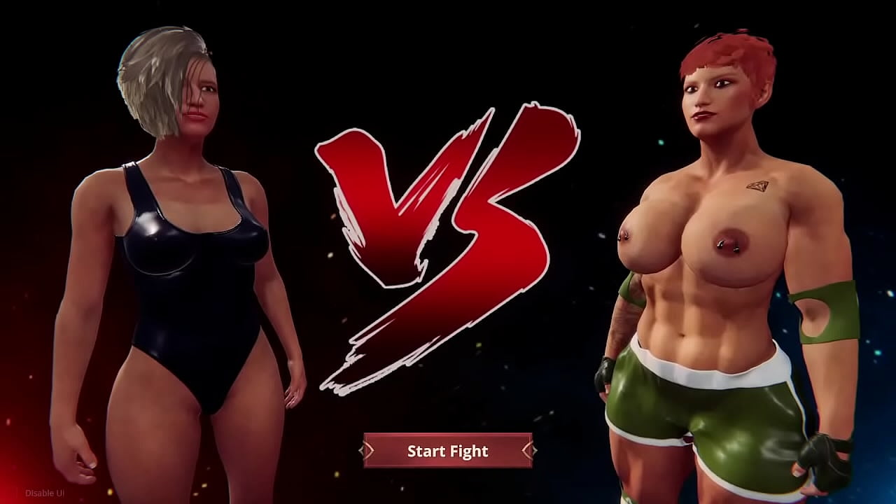 Ariana VS Joe [NF3D Mixed Sex Combat Ring Battle]