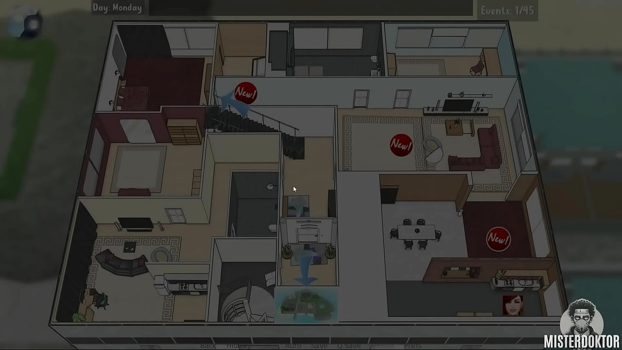 DIVINE HEEL ep.17 - Visual Novel Gameplay [HD]