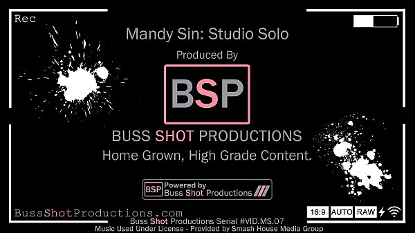 MS.07 Mandy Sin Solo Masturbation Dildo Vibrator Self Stimulation