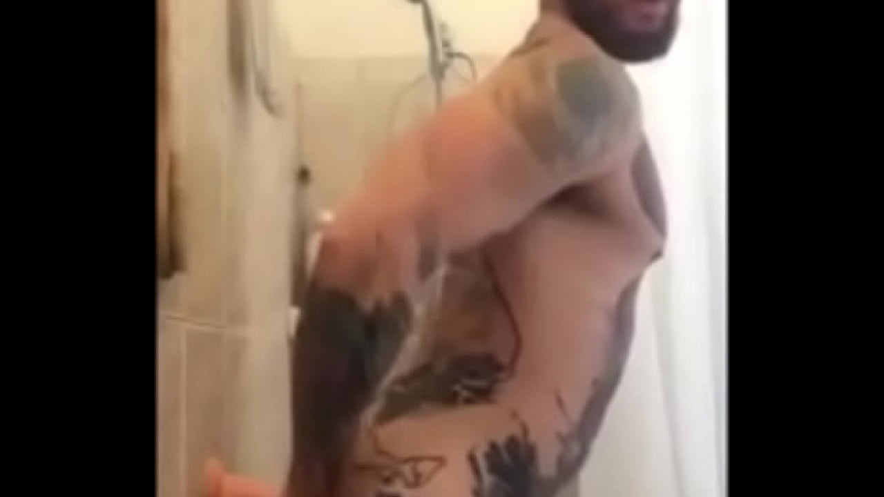 dildo in the shower