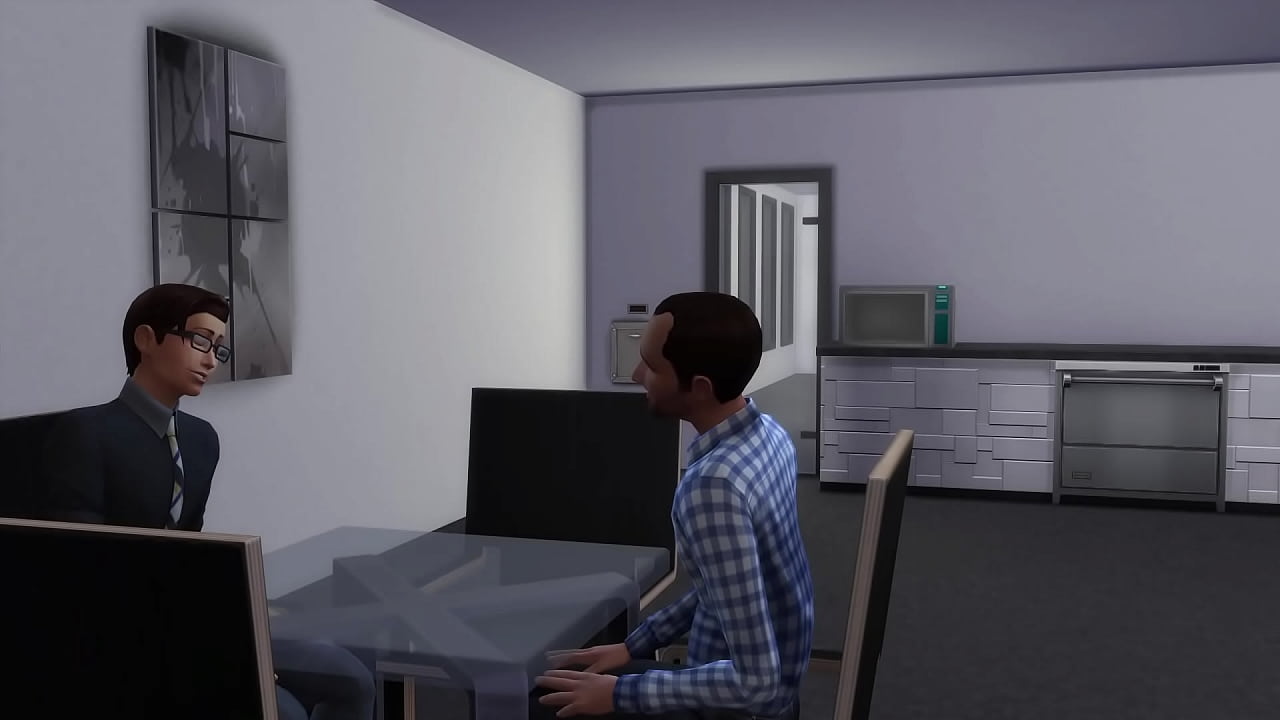 Cheating wife starts her new job (Sims 4)