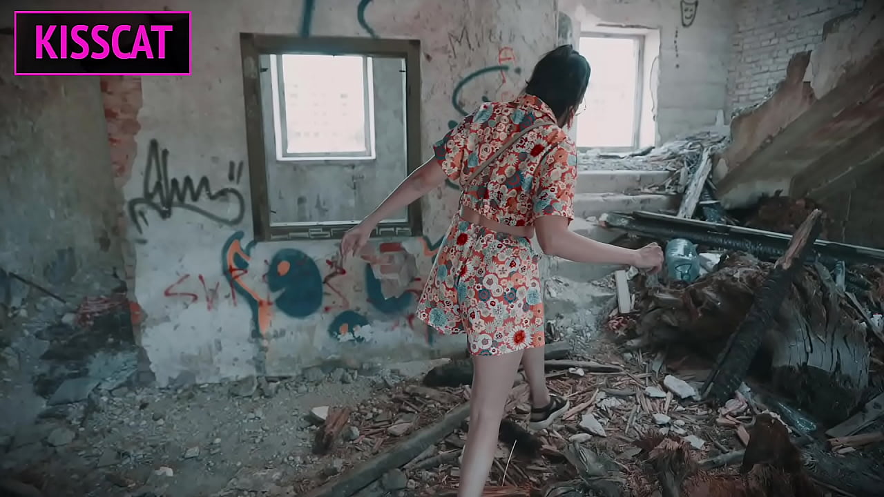 Stranger Ghost Called to Public Fuck Kisscat in an Abandoned House