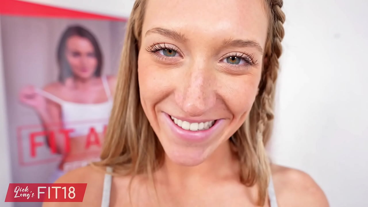 FIT18 - Addison - 57kg - Skinny Blonde American Amateur In Yoga Pants - 60FPS