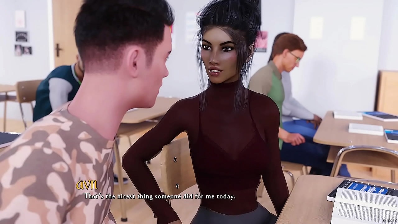 Being A DIK #246 - Would Love To Motorboat Those Fine Big Teacher Tits