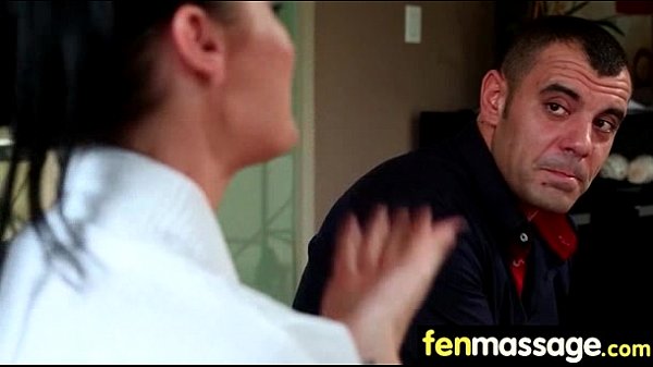 Massage Girl Sucks the Tip for a Tip 8