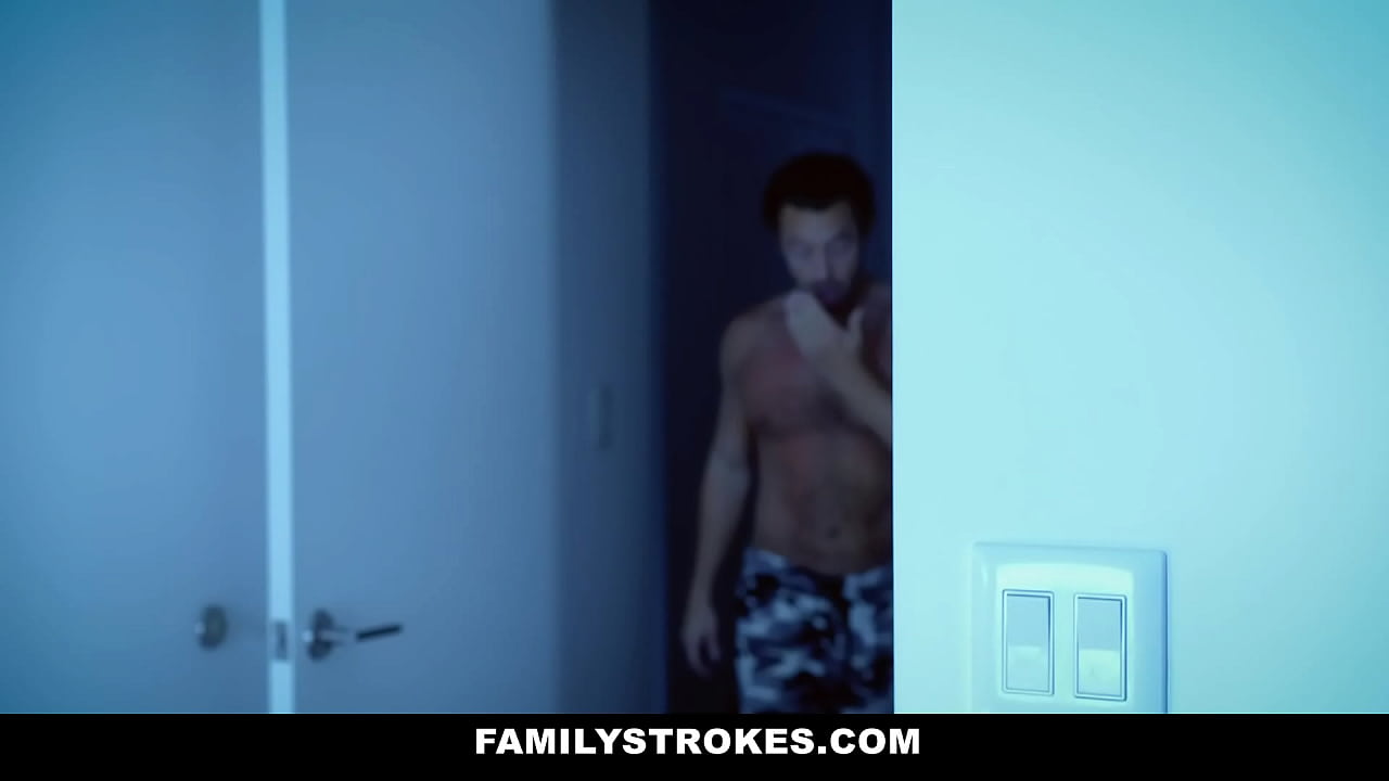 Big tits cougar gets dicked by her boy next to their old man