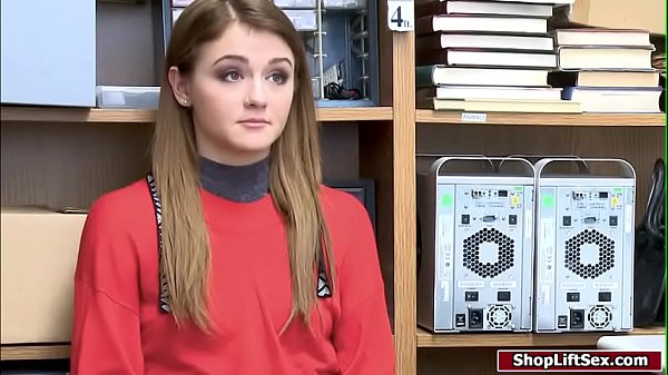 19yo babe satisfies LP officer after getting caught stealing