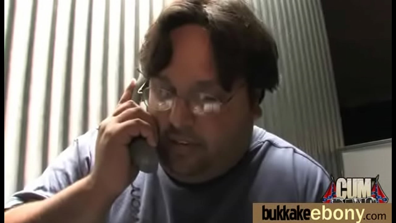 First time ebony with a group of white dicks 14