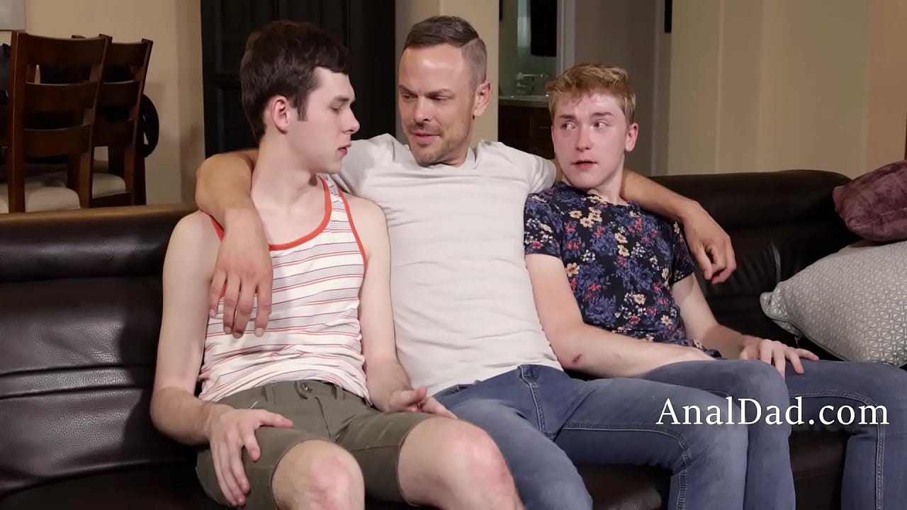 Stepdad Loves To Watch Both The Stepsons Getting Handsy