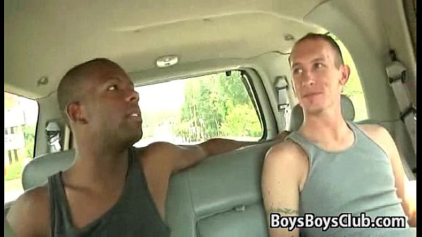 Blacks On Boys -Gay Bareback Interracial Fuck Movie 11