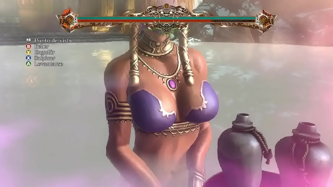 Escena de las aguas termales - Asura's Wrath #2