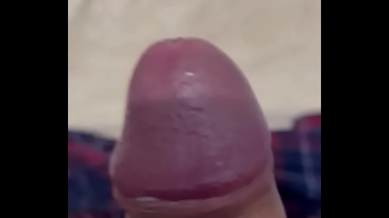 Jerking off with big cum shot