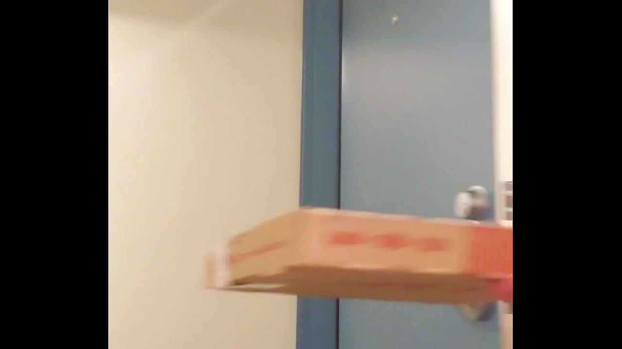 Naked for the Pizza Guy