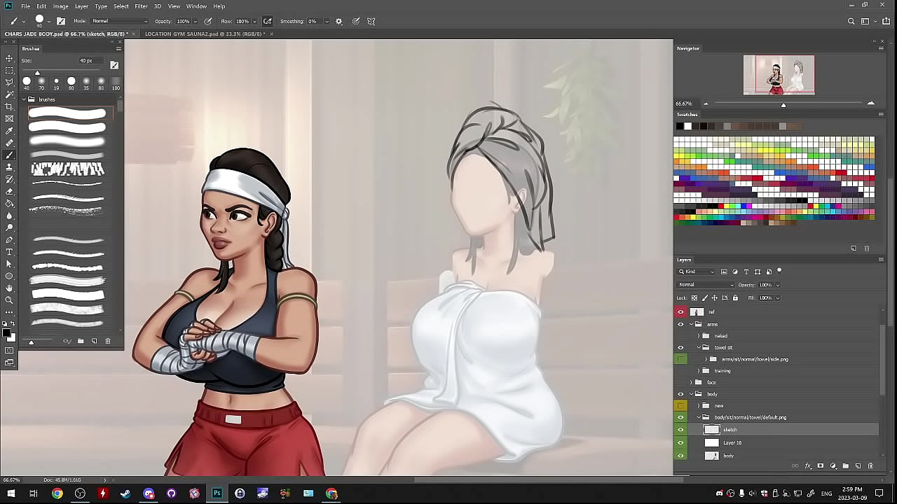 STS broadcast by DC on Picarto dated March Ninth 2023