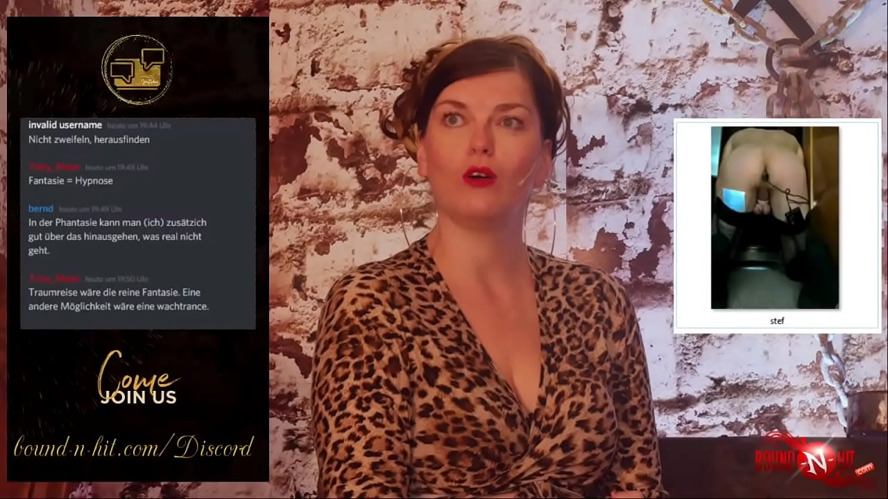 Feminisierung, Sissypr&auml;sentation - BoundNHit Discord Stream #6 mit Domina Lady Julina