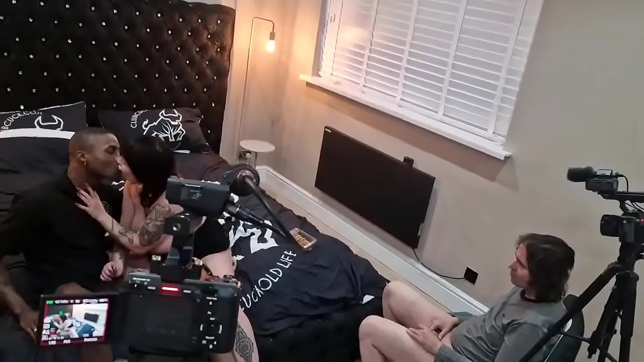 Behind the scenes porn shoot happening right now at our club. Our cuckolds love being part of it